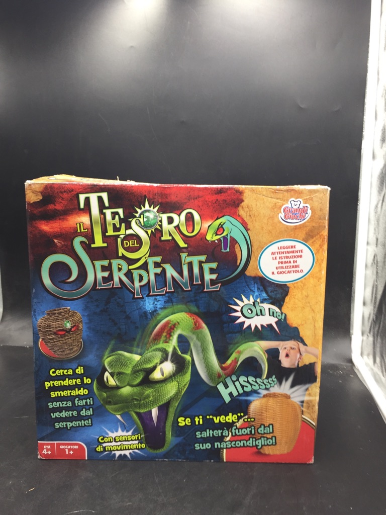 Grandi Giochi GG00136 - Il Tesoro del Serpente, 4 anni + : :  Giochi e giocattoli
